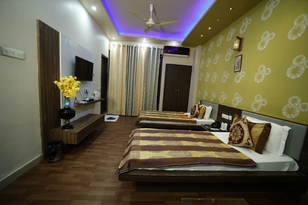 Deluxe Twin Room at Hotel Park Avenue Sikar